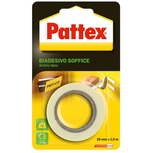 Pattex nastro biadesivo mm - nastro, 25