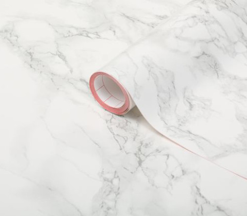 45cm effetto marmo grigio - 2m,